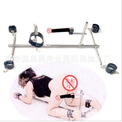 調(diào)教工具-香港黑帝-黑帝情趣男女狗奴調(diào)教陽(yáng)具自慰器皮銬不銹鋼陽(yáng)具架子 2.8kg